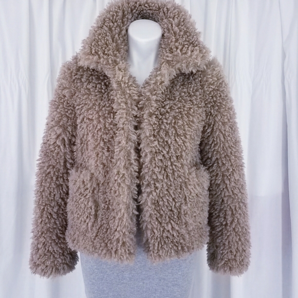 Zara Jackets & Coats Zara Faux Fur Teddy Bear Coat Poshmark